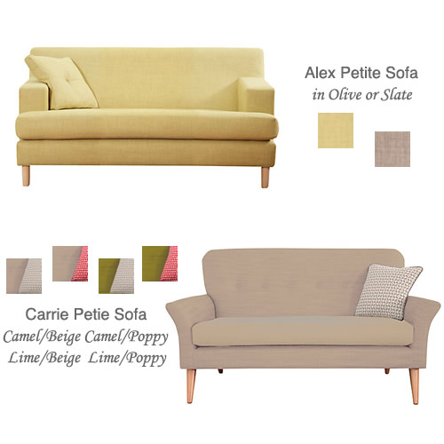 Petite Snuggler sofas