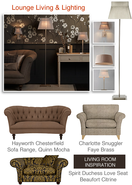 John Lewis button back loveseat sofas furniture and Lighting