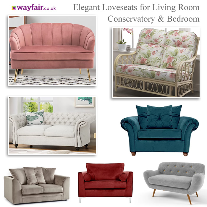 Wayfair Velvet Loveseats Button Back Sofas and Wide Armchairs