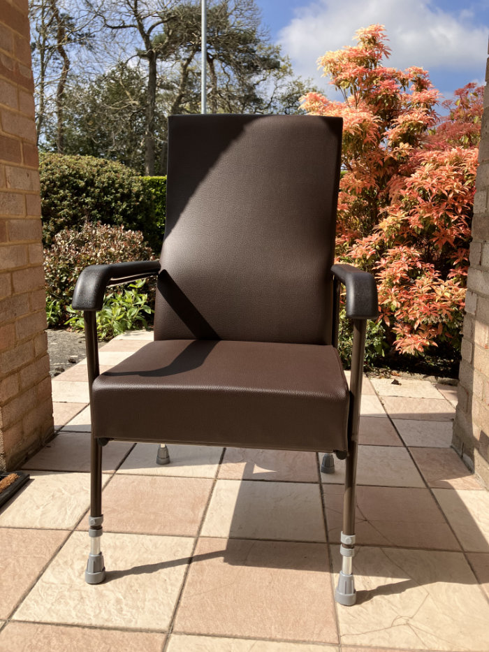 Oakham High Back Chair, Height Adjustable Without Wings