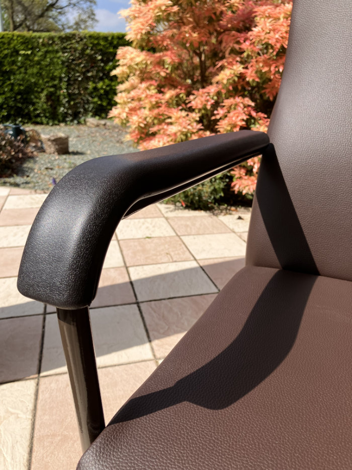 Highback Chair with Soft Feel PU Armrests