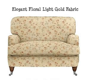 light floral 2 seater loveseats