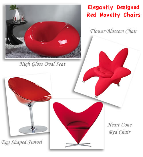 Unusual novelty seats fun kids chairs